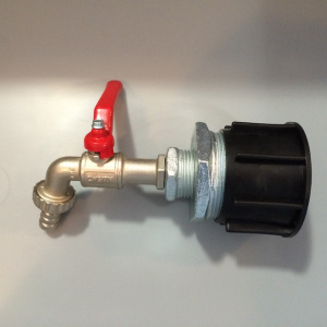 Redukcia na IBC kontajner s ventilom 1/2´´