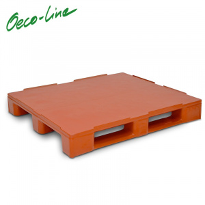 Hygiene pallet ISO 1200x1000x160 mm with reinforcing and safety edge