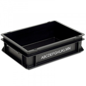Antistatic euro box ESD 400x300x112 mm