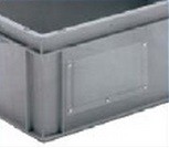 Label 62x31 mm, rivetted