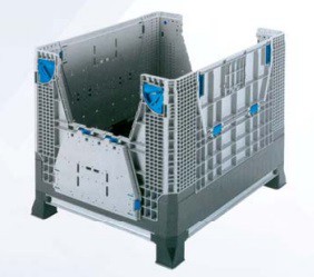 Paletový box sklápací KLAPA 4 - 1200x1000x975 mm